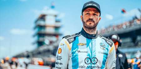 Canapino de cara a las 500 Millas: "No me conformo con solo ver la bandera a cuadros"