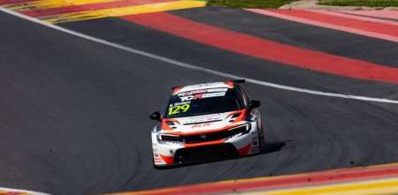 Bebu Girolami subió al podio en Spa-Francorchamps