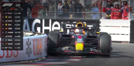 F1: así fue el tremendo último sector de Verstappen para hacer la pole en Mónaco