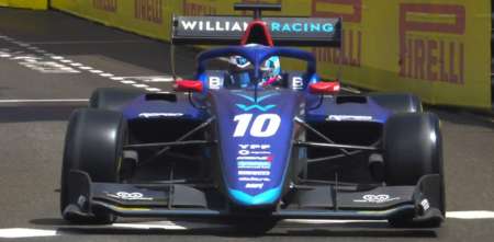 Franco Colapinto cerró el fin de semana de la FIA Fórmula 3 en Mónaco