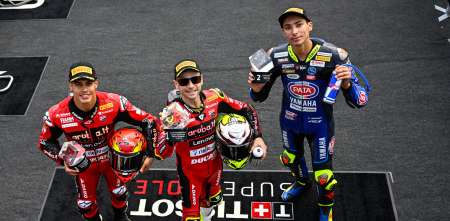 WorldSBK: Álvaro Bautista se quedó con la Superpole en Emilia-Romagna