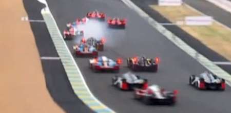 WEC: ¡Con roce incluido! se pusieron en marcha las 24 Horas de Le Mans