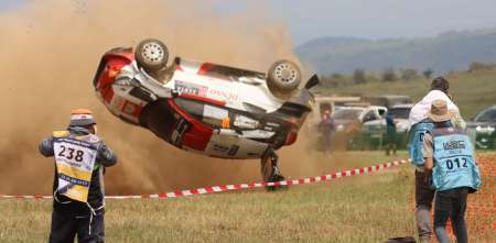 WRC: el espectacular vuelco de Katsuta en el Rally Safari de Kenia