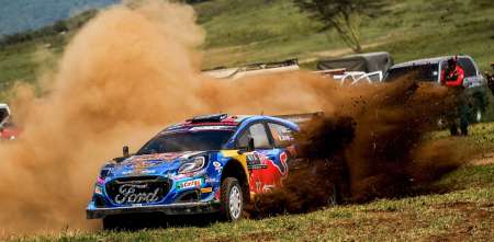 WRC: Ott Tänak arrancó como líder en Kenia