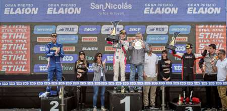 Montenegro sobre su 1ra victoria en el TC2000: "Ganarle una carrera a Canapino fue muy loco"