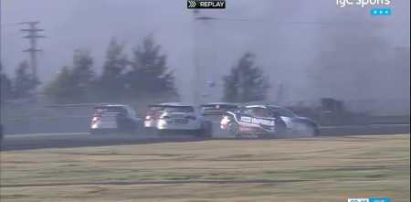 La accidentada largada de la 1ra Final del TC2000 en San Nicolás