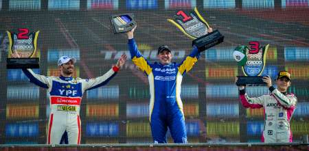 Franco Vivian pegó el golpe en el campeonato