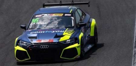 TCR España: Rosso: "Sufrí mucho fisicamente, se me acalambraron las dos pantorillas y tenía mucho calor"