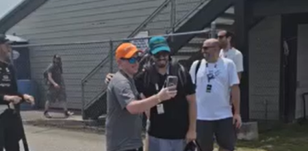 Confundieron a Lucas Guerra con Fernando Alonso en Mid-Ohio