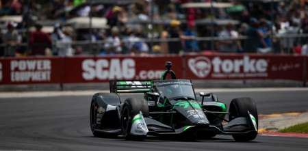 IndyCar: Canapino finalizó en el puesto 23 en la primera práctica en Mid-Ohio