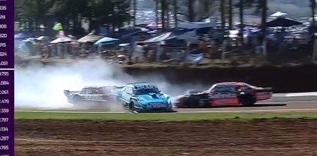 Ciantini rompió su motor y provocó un accidente en la Final del TC en Posadas