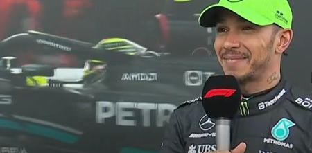 F1: Hamilton: "Largar séptimo y terminar tercero, es un resultado increíble"