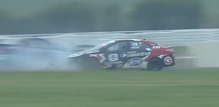 TN: peligroso despiste en la final de la Clase 3 en Concepción