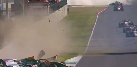 Tremendo accidente en el final de la segunda carrera de FRECA