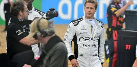 Brad Pitt reveló más detalles sobre la película de la F1 tras girar en Silverstone