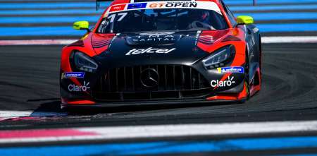 GT Open: Marcos Siebert subió al podio en Paul Ricard