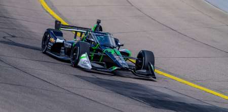 IndyCar: ¿Cómo clasificó Canapino para las dos finales en el óvalo de Iowa?