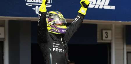 F1: Hamilton tras la pole en Hungría: “Perdí la voz de gritar tanto arriba del auto”
