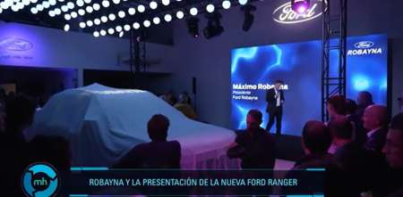 VIDEO: Robayna presentó la flamante Ford Ranger