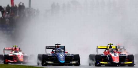 F3: gran clasificación de Colapinto bajo la lluvia en el GP de Bélgica