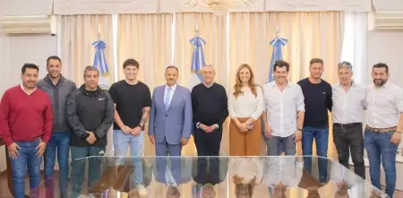 Una comitiva de la ACTC fue recibida en La Rioja