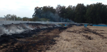 Preocupación por un nuevo "incendio intencional" en el autódromo de Rosario
