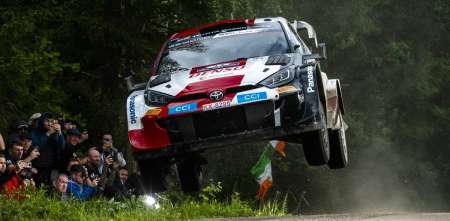 WRC: Evans sigue como líder tras la última etapa en Finlandia