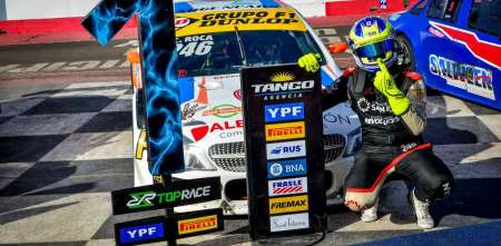 Top Race Junior: Roca ganó la segunda y completó un fin de semana perfecto en Concepción