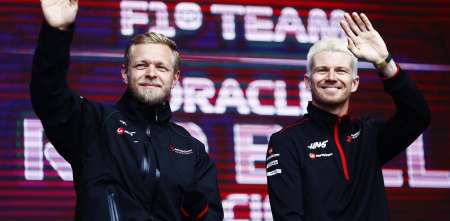 F1: Haas tendrá a Magnussen y Hulkenberg para el 2024