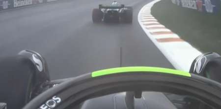 F1: ¡Áspero mano a mano! Fuerte bloqueo entre Alonso y Hamilton en plena clasificación