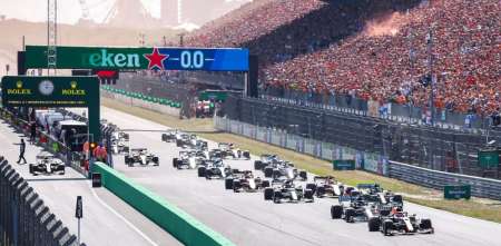 F1: así se largará mañana la final en Zandvoort luego de la sanción a Tsunoda