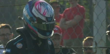 F3: la desafortunada maniobra que obligó el abandono de Colapinto en Monza