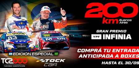 TC2000: ya está disponible la preventa de entradas a boxes en los 200km de Buenos Aires