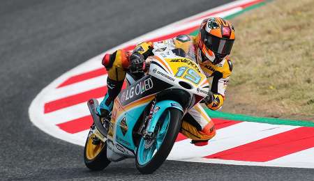 Rodrigo entrenó en Cataluña