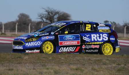 Moriatis con la pole en La Pampa