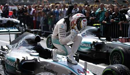 Los números de Lewis Hamilton