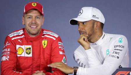Vettel explicó su relación con Hamilton fuera de pista