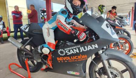 Tiene 10 años y debutará en el Superbike Argentino