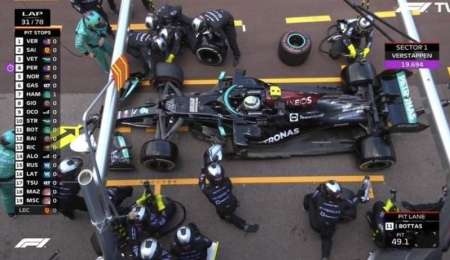 ¿Qué pasó con Valtteri Bottas en Mónaco?