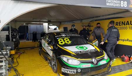 Márques lideró el entrenamiento del TC2000 en Paraná