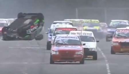 Impactante accidente en la final de la Clase 1