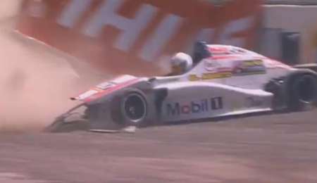 Fuerte accidente en el Zonda