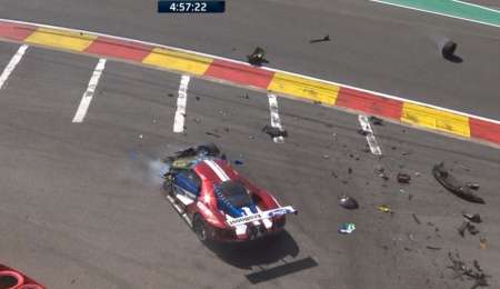 WEC: accidente similar al de Fittipaldi