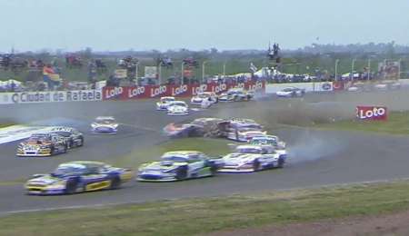 Terrible accidente en la final del TC en Rafaela