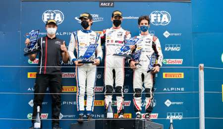 Podio de Franco Colapinto en Zandvoort