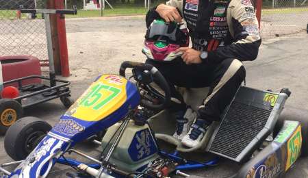 Un "Pamperito" en karting