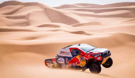 Al-Attiyah ganó la etapa 4 y se escapa en la general