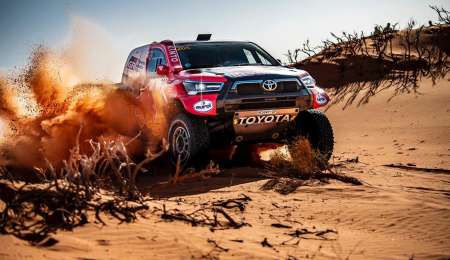 Al-Attiyah dominó el Prólogo y Sainz sufrió un retraso