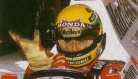 El día que Prost se puso el casco de Senna
