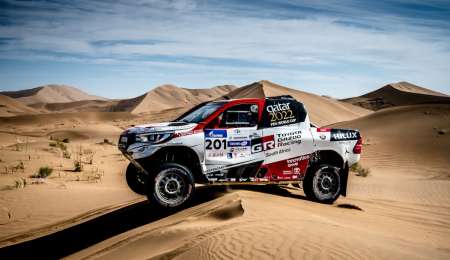 Autos: Al-Attiyah se quedó con la etapa y sueña con la victoria